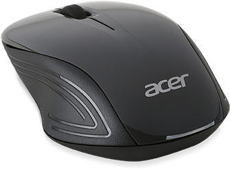 Amr514 Mouse Black Gallery - Acer Wireless Optical Mouse Black (420x380)