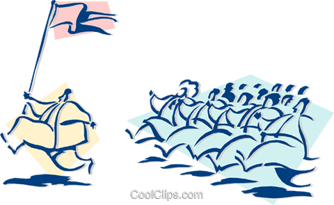 Business/going Into Battle Royalty Free Vector Clip - Non-renewable Resource (480x295)