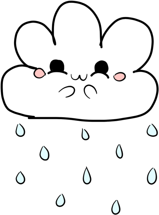 Kawaii Cloud By Setsukoart - Kawaii Cloud By Setsukoart (894x894)