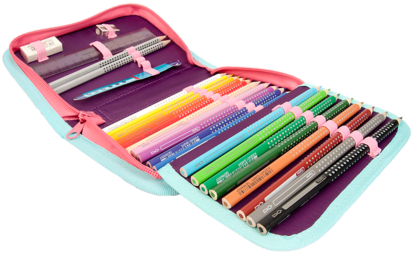 Schüleretui Mit Faber-castell Inhalt - Coin Purse (696x475)