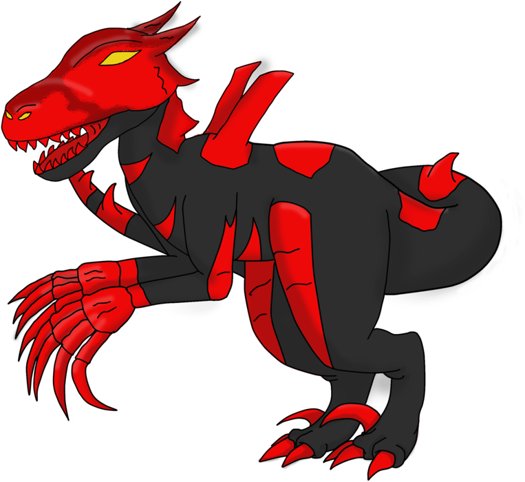 Crystal Dust Grimm Raptor By Dracoknight545 - Illustration (1024x768)