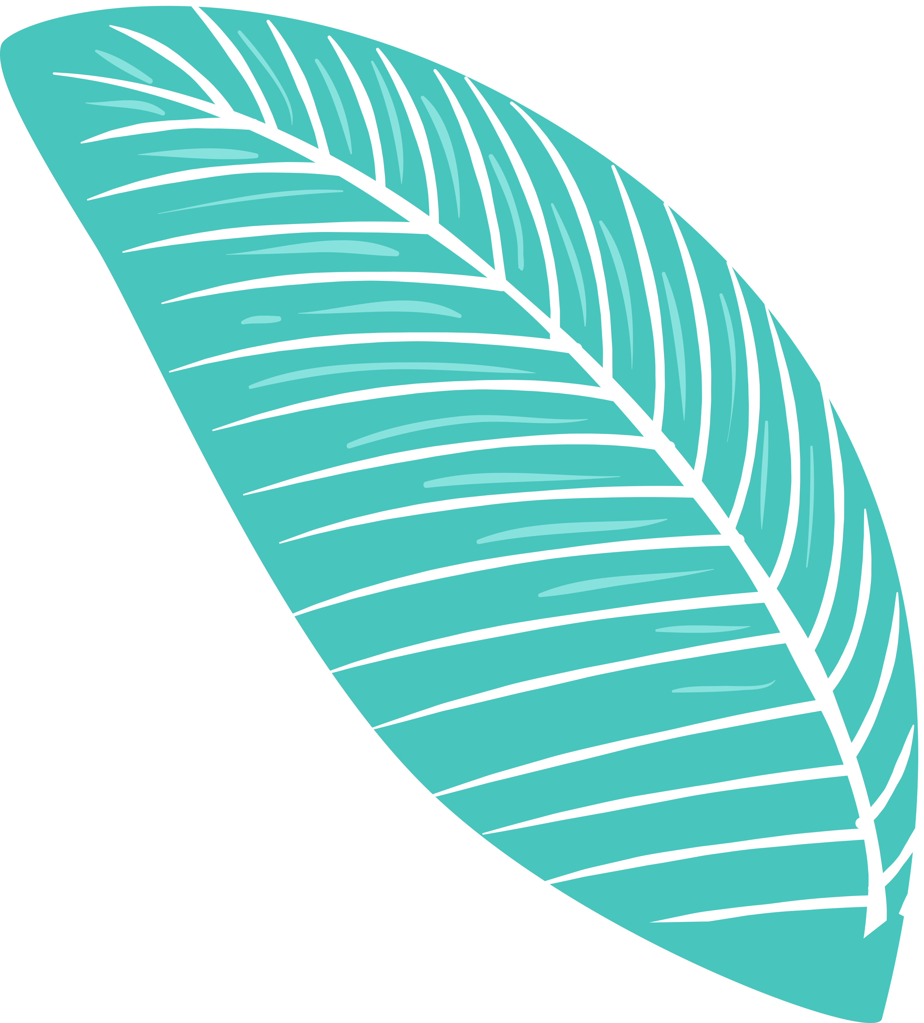 Free Summer Fun Clipart - Leaf (3161x3497)
