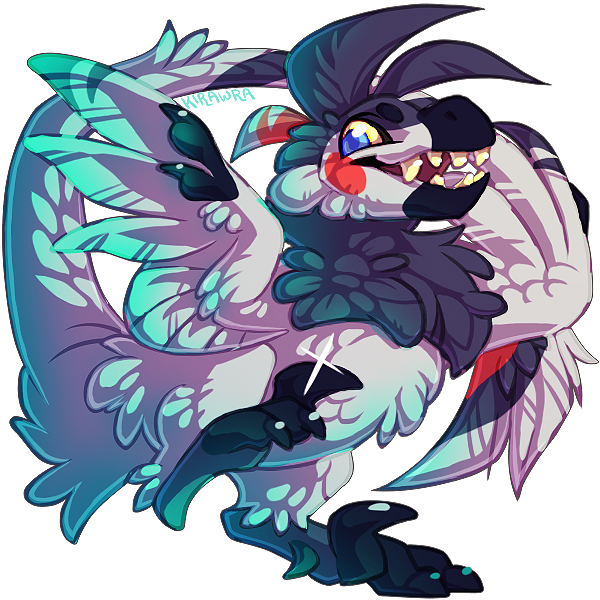 Cinna Raptor By Kirawra - Illustration (600x600)