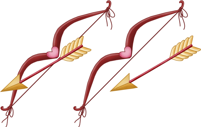 Лук И Стрела Рисунок (700x443)