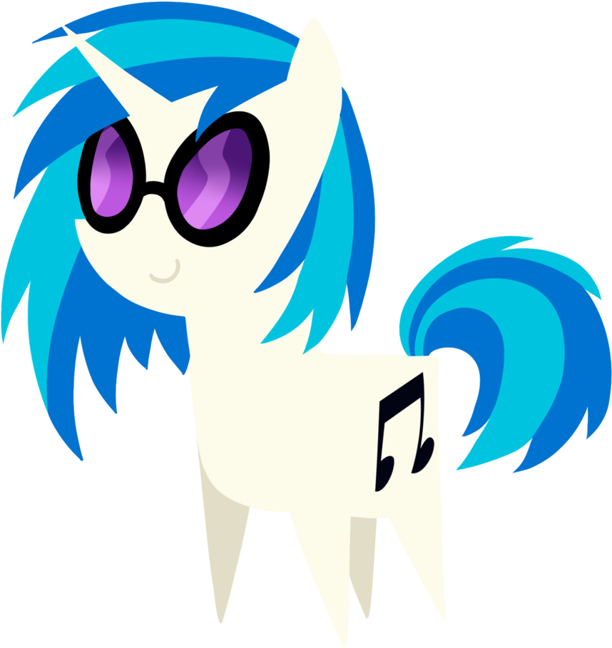 Diigii Doll, Chibi, Cutie Mark, Dj Pon 3, Female, Glasses, - Dj Pon 3 Chibi (1088x1024)