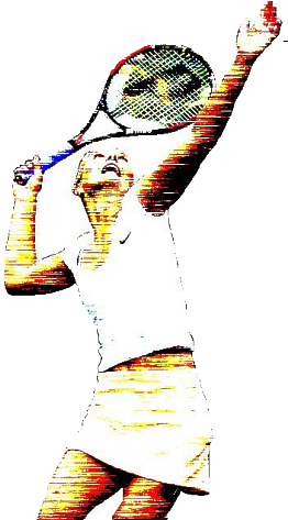 Tennis Png - Badminton (262x473)