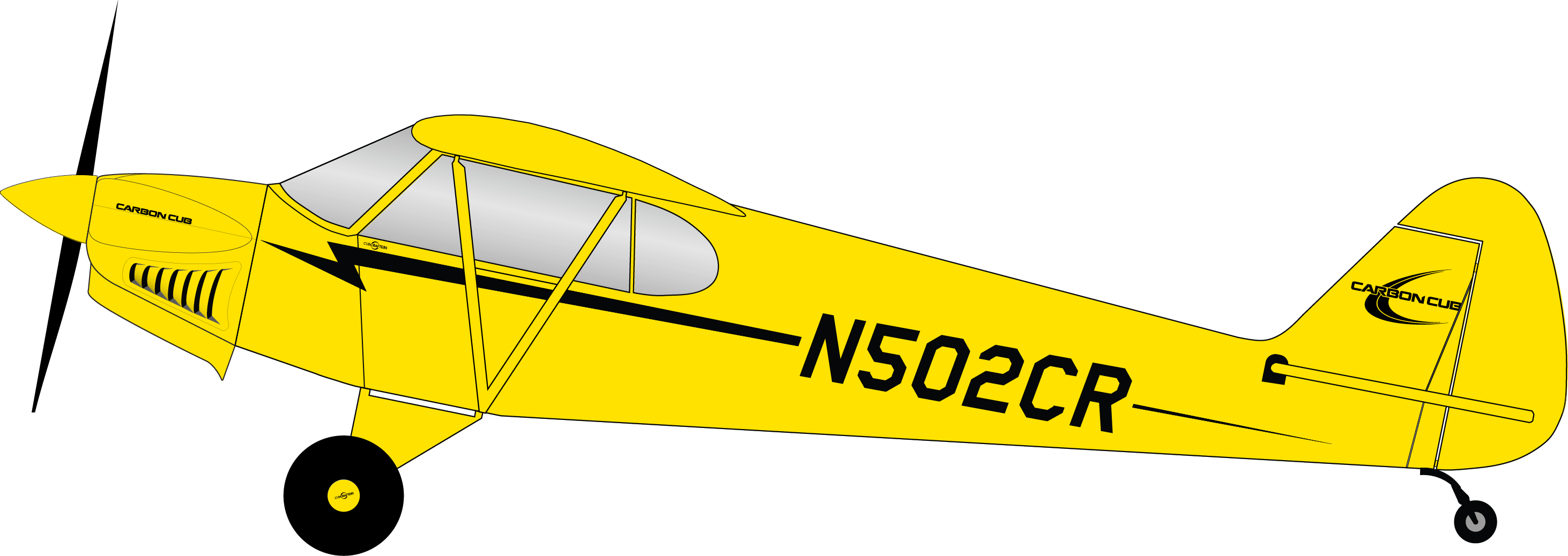 Paint Schemes - Carbon Cub Fx 3 (2925x1038)