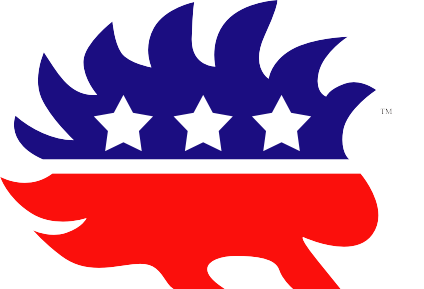 Jack Woehr, Libertarian Porcupine - Libertarian Logo (424x289)