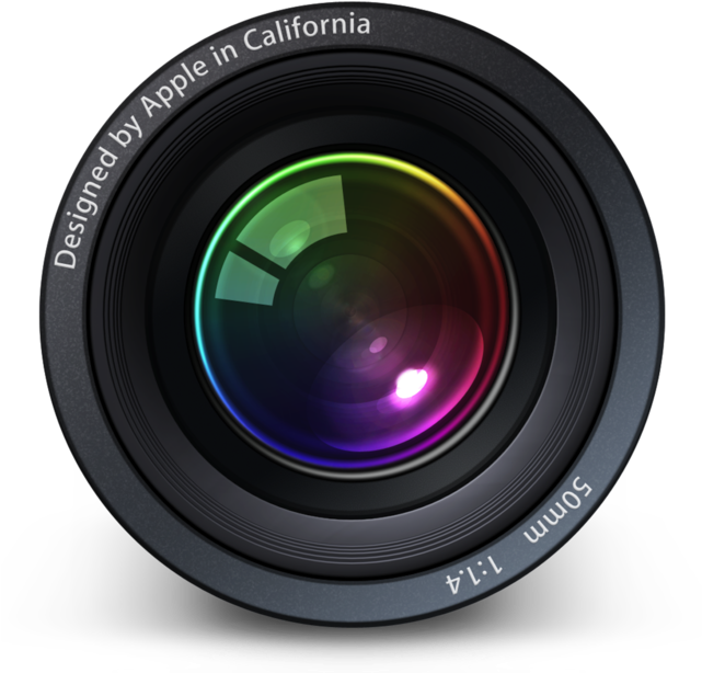 Now Look At The Logo For Aperture, A Photo-editing - Logo De Camaras Png (640x640)