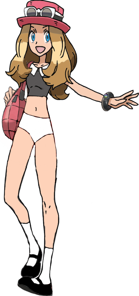 Serena Skirtless With Mary Jane Shoes By Darthraner83 - Wedgie Serena (466x992)
