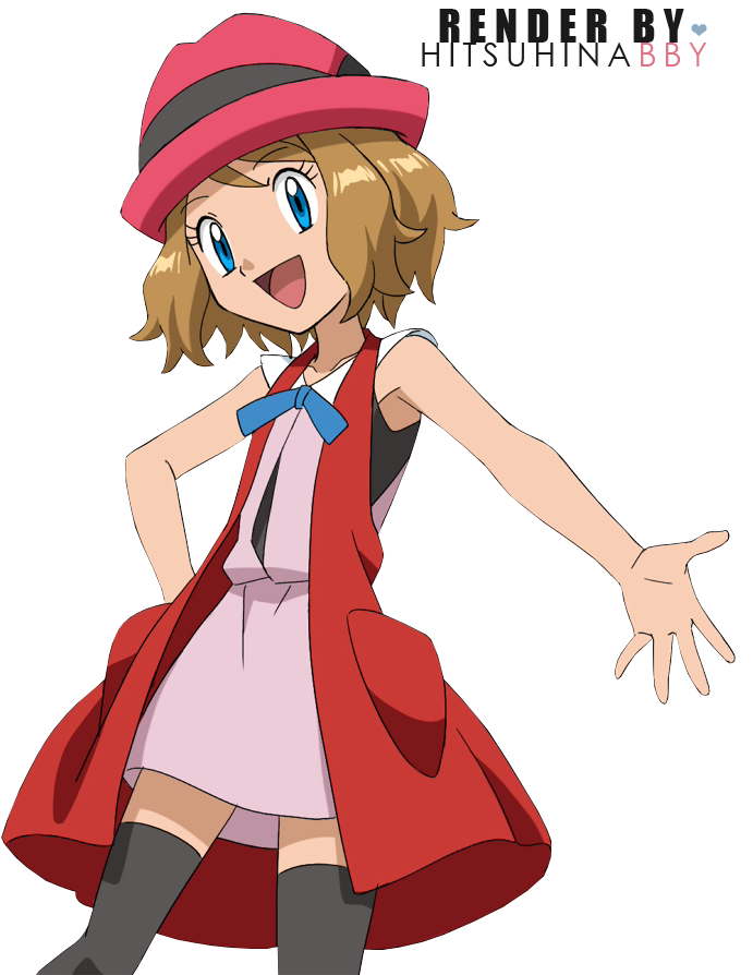 Serena Pokemon Render By Hitsuhinabby - Serena From Pokemon Xy (794x900)