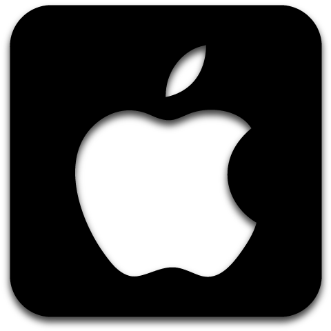 Apple Logo Transparent Background - Apple Iphone 8 Symbol (512x512)
