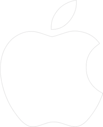 White Apple Logo Transparent Background 1 Roblox Rh - Mac Logo White Png (420x420)