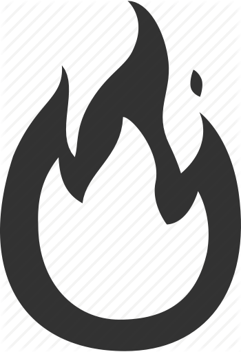 Very Hot Drink With Shine - Burn Icon Png (350x512)