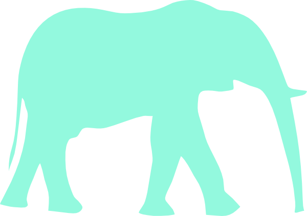 Elephant Clip Art At Clker - Elephant Clip Art At Clker (600x423)