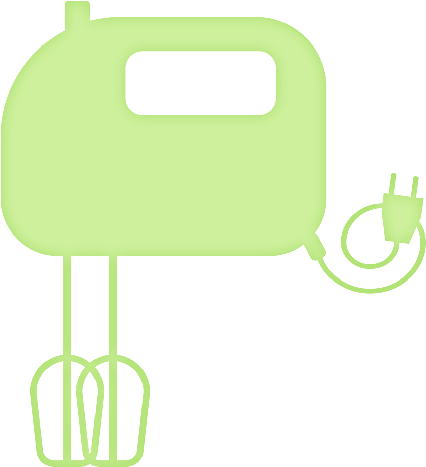 Retro Cooking Clip Art - Clip Art (1000x1000)