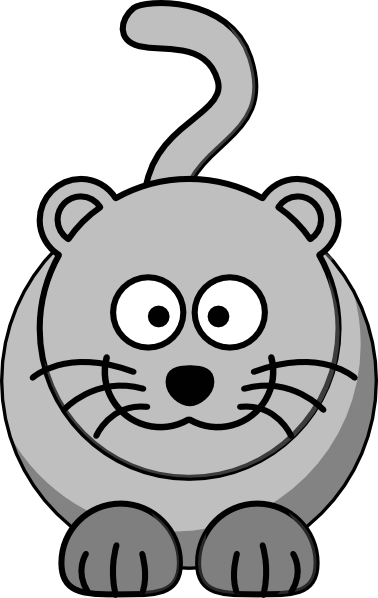 Grey - Simple Drawing For Kids (378x598)