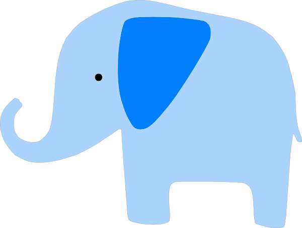 Elephant Svg (600x454)