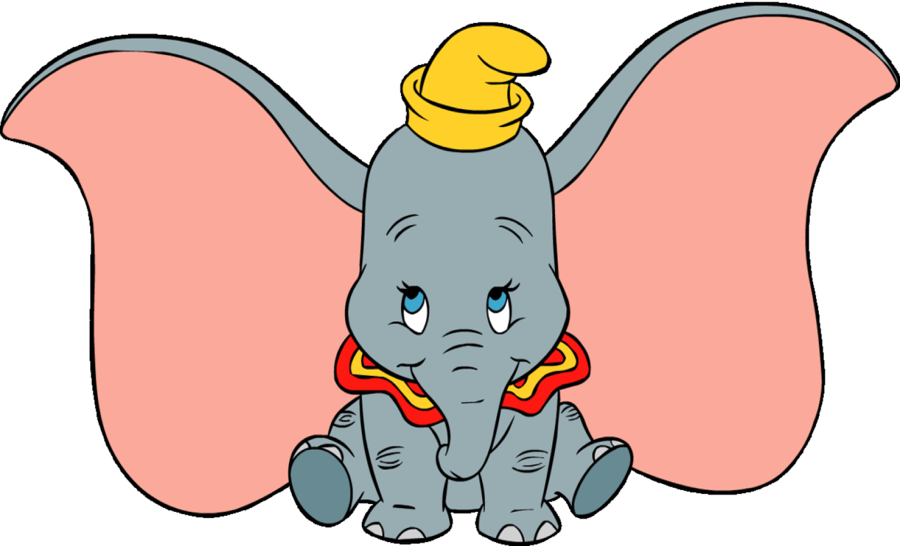 Dumbo By Ireprincess - Jumbo The Elephant Cartoon (900x546)
