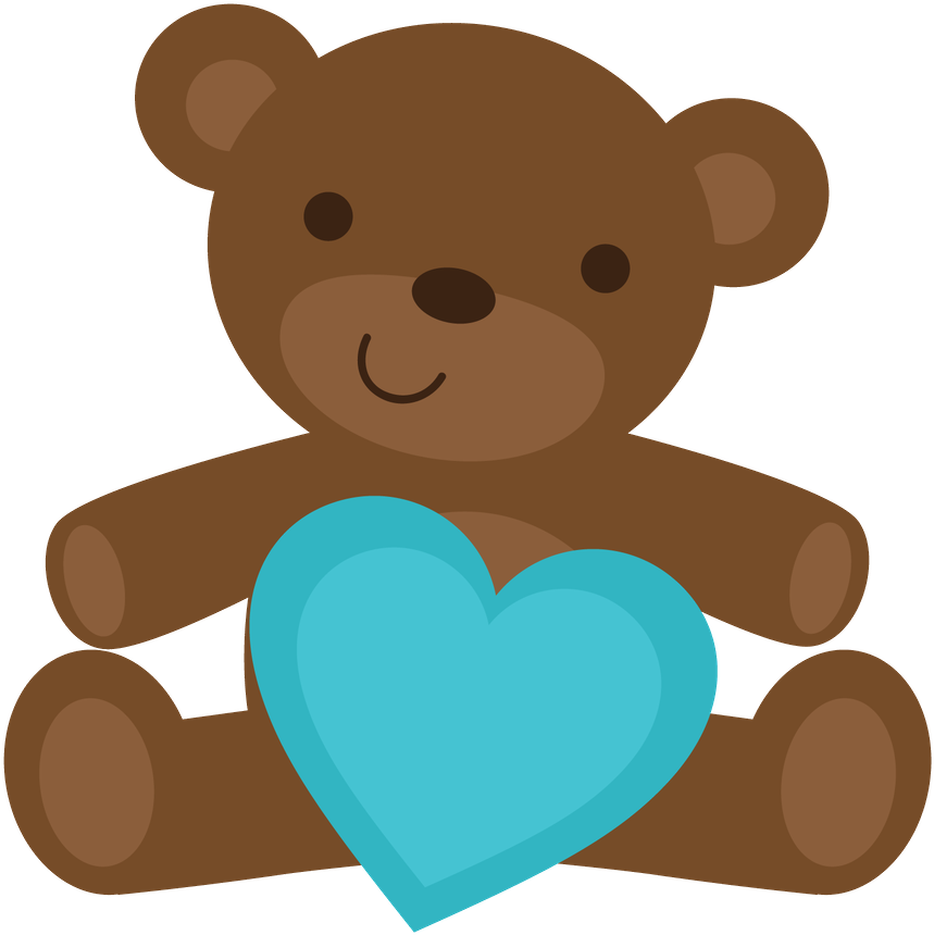 Ursinhos E Ursinhas - Clipart Of Baby Boy Bears (900x901)