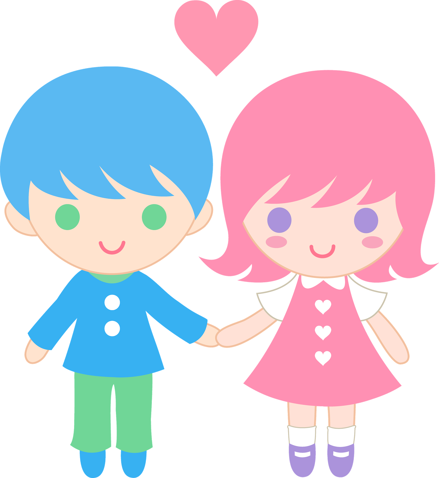 Free Glitter Graphics Comment Friendster - Boy And Girl Holding Hands Clipart (1469x1600)