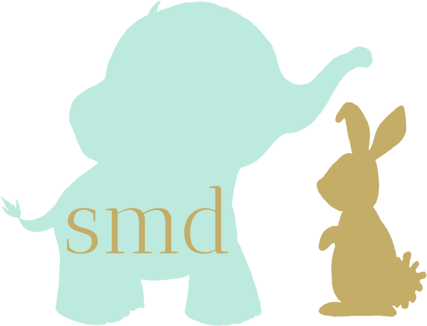 Elephant Nursery Clipart (1000x1000)