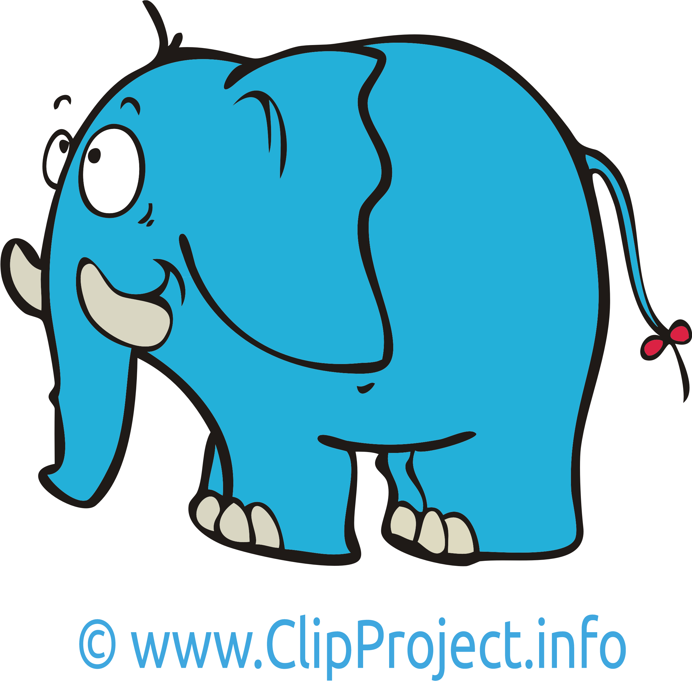 Éléphant Clip Art Animal Image Gratuite - Elefant Clipart Kostenlos (2551x2551)