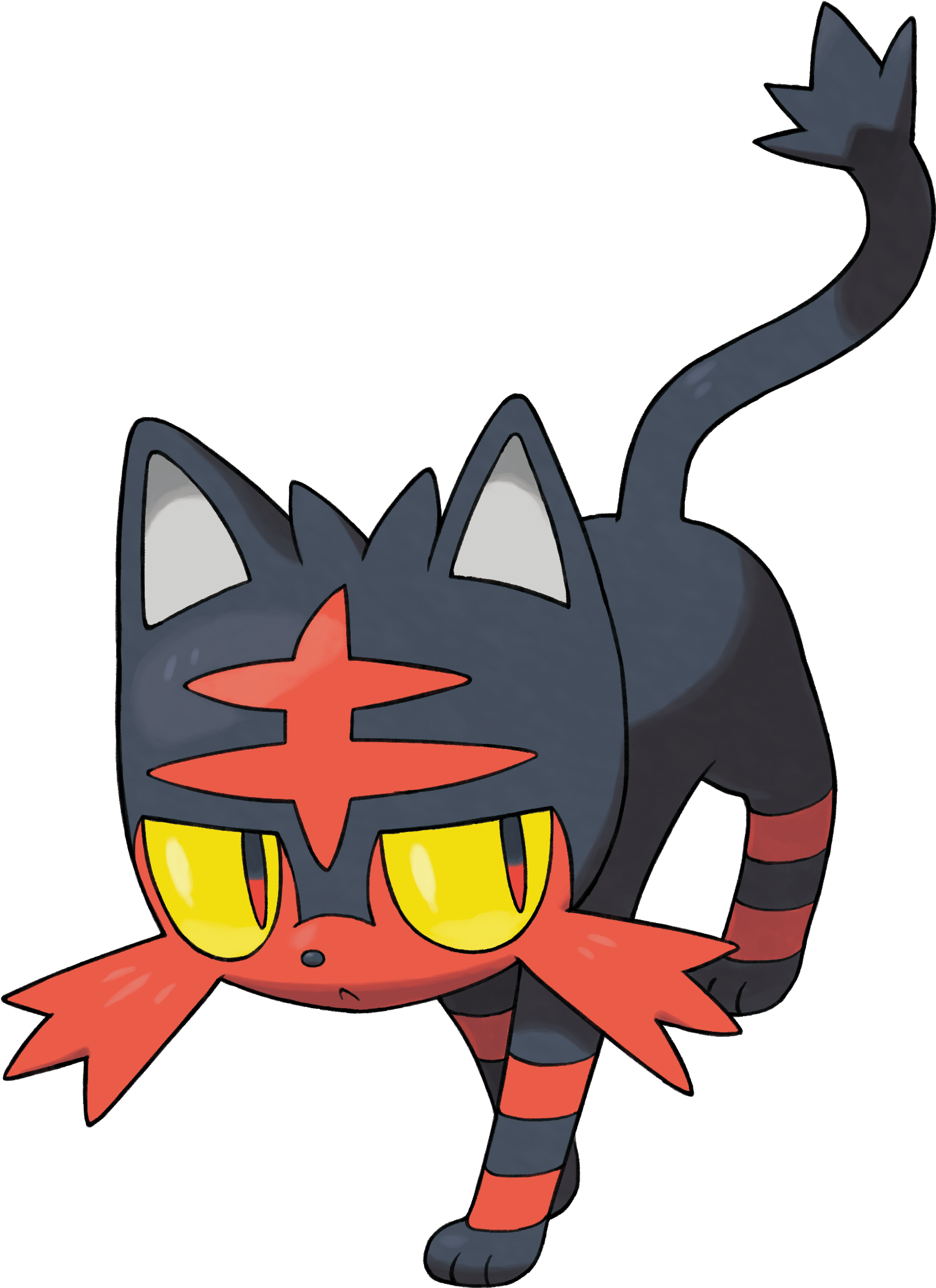 Vous Prenez Démolosse, Vous Le Mettez En Chat, Et Vous - Pokemon Sun And Moon Starters (2016x2704)