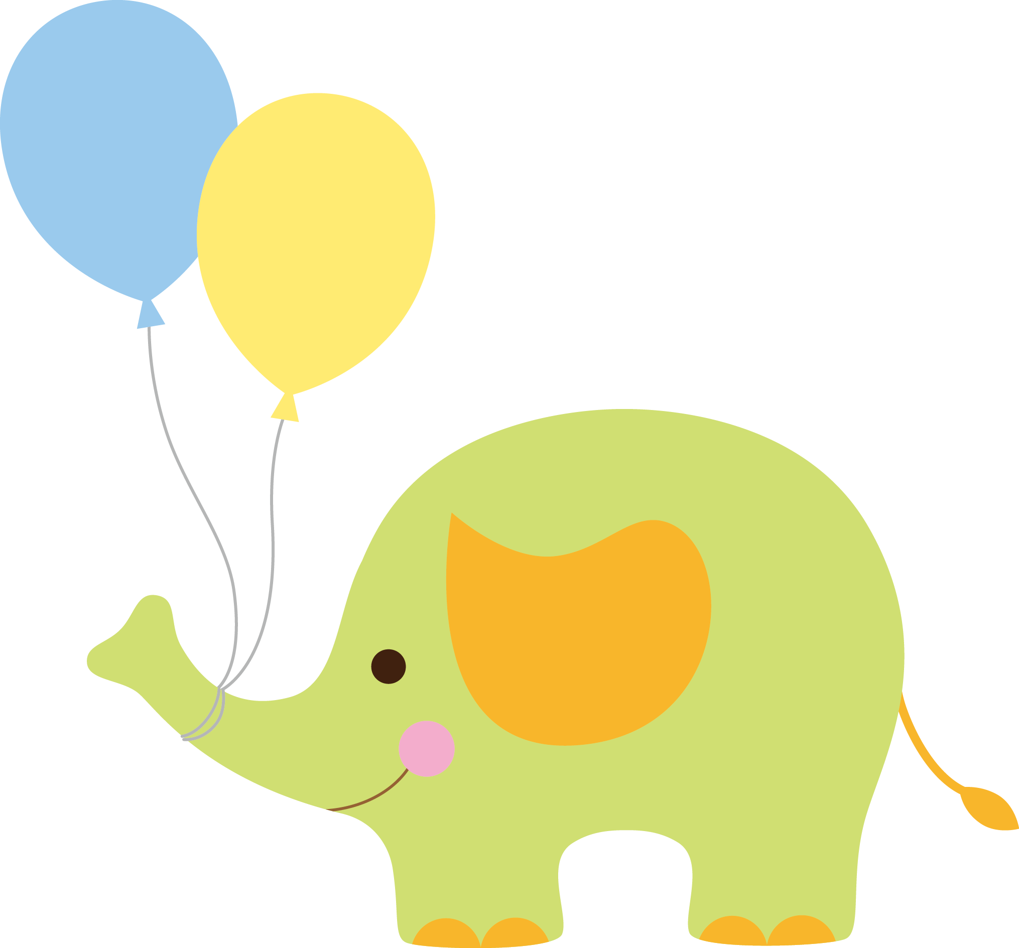 Elephant Euclidean Vector Clip Art - Euclidean Vector (2030x1889)