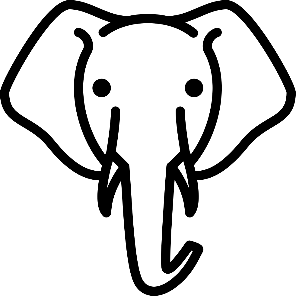 Elephant Head Comments - Elephant Head Icon (981x980)