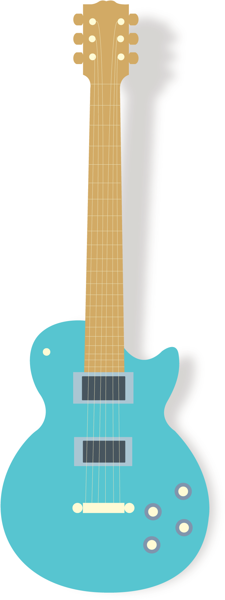 Guitar Clipart Png Image 03 - Electric Guitar (881x2004)