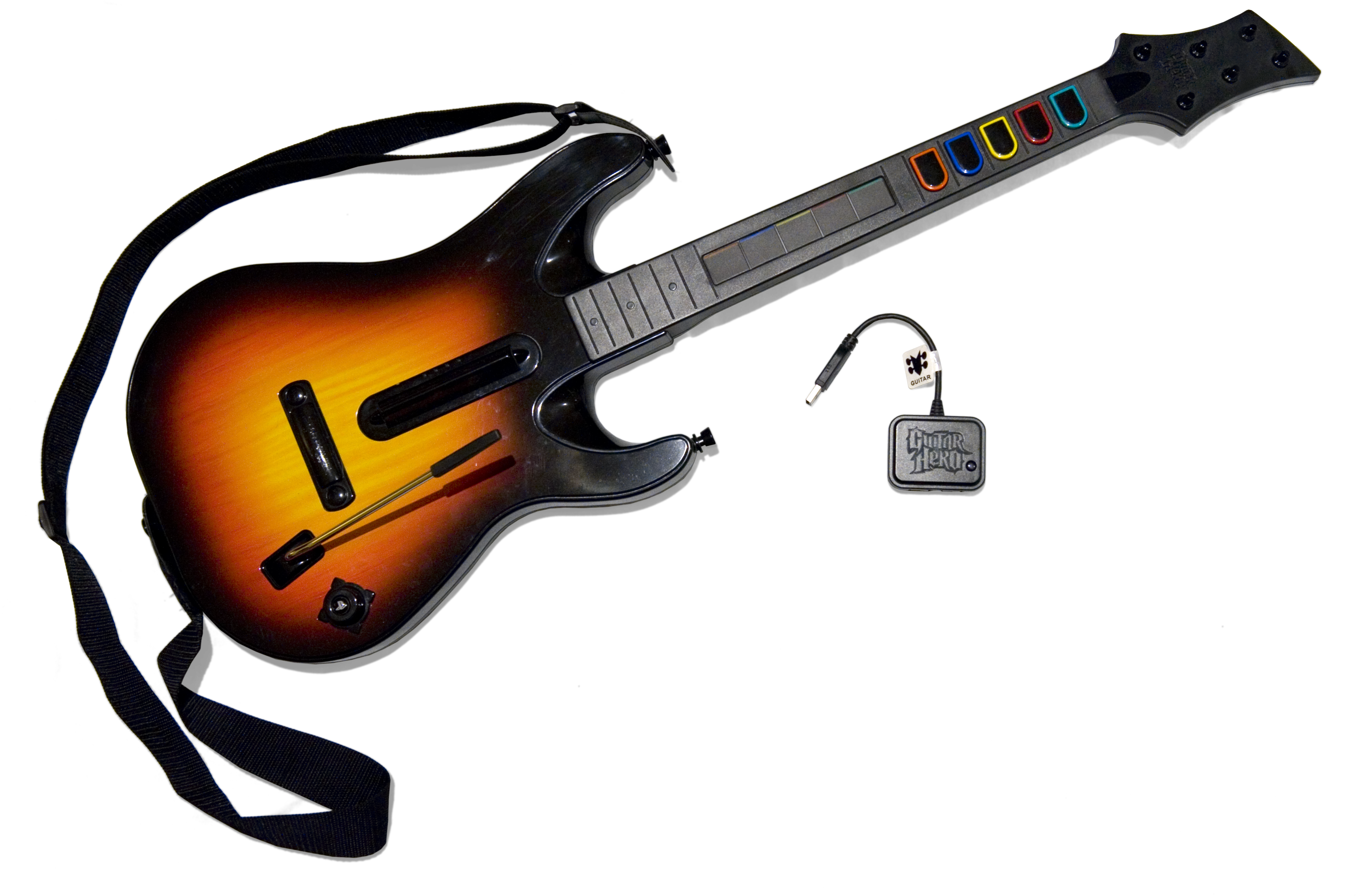 Guitar Hero Clipart - Guitar Hero World Tour Guitar (3439x2340)
