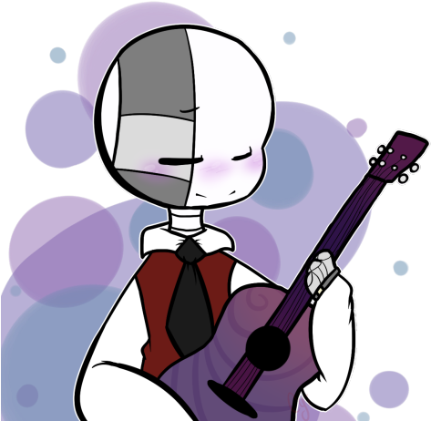 Playing Electric Guitar Clipart - Electric Guitar (500x467)