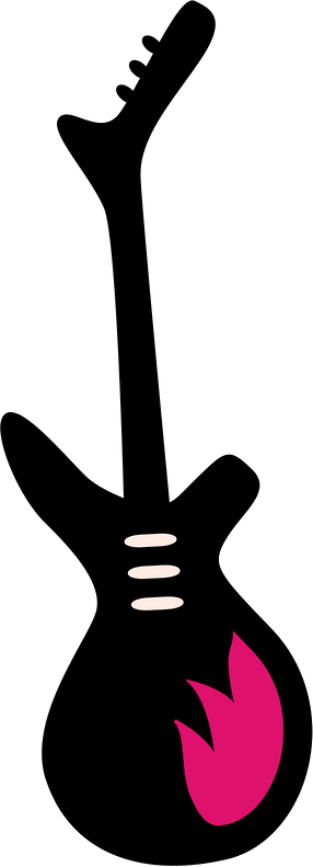 Guitar Clipartart - Minus Cumplices De Um Resgate Png (286x791)