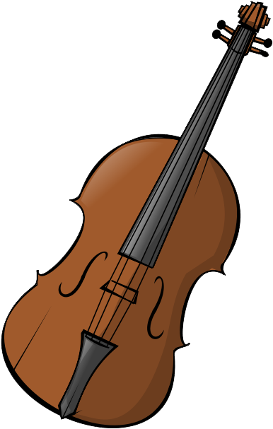 Violin Clip Art Free Clipart Images - Things That Create Sounds Clip Art (480x640)