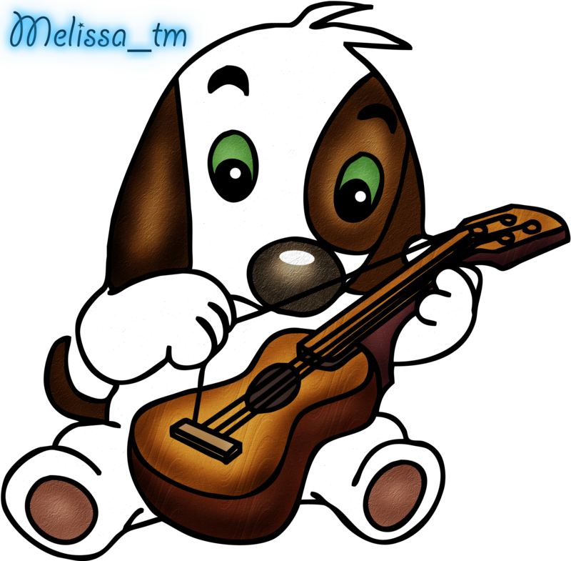 Guitar Clipart Cute - Can T Play The Guitar Clipart (800x785)