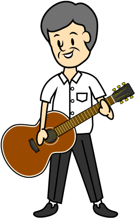 For Download Free Image - Guitarist (540x540)