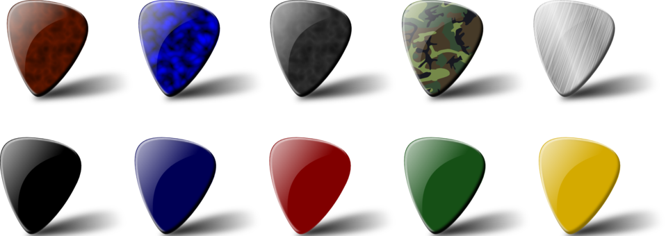 Guitar Pick Set - Les Outils De La Guitare (958x340)