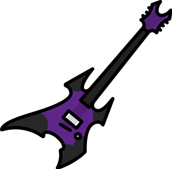 Electric Guitar Type 1 By Chusonic - Electric Guitar (600x591)