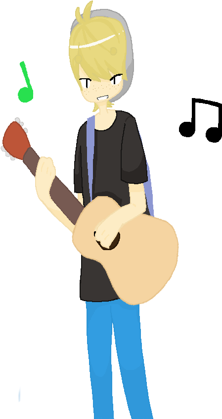 Playing Guitar Cartoon Gif (600x900)
