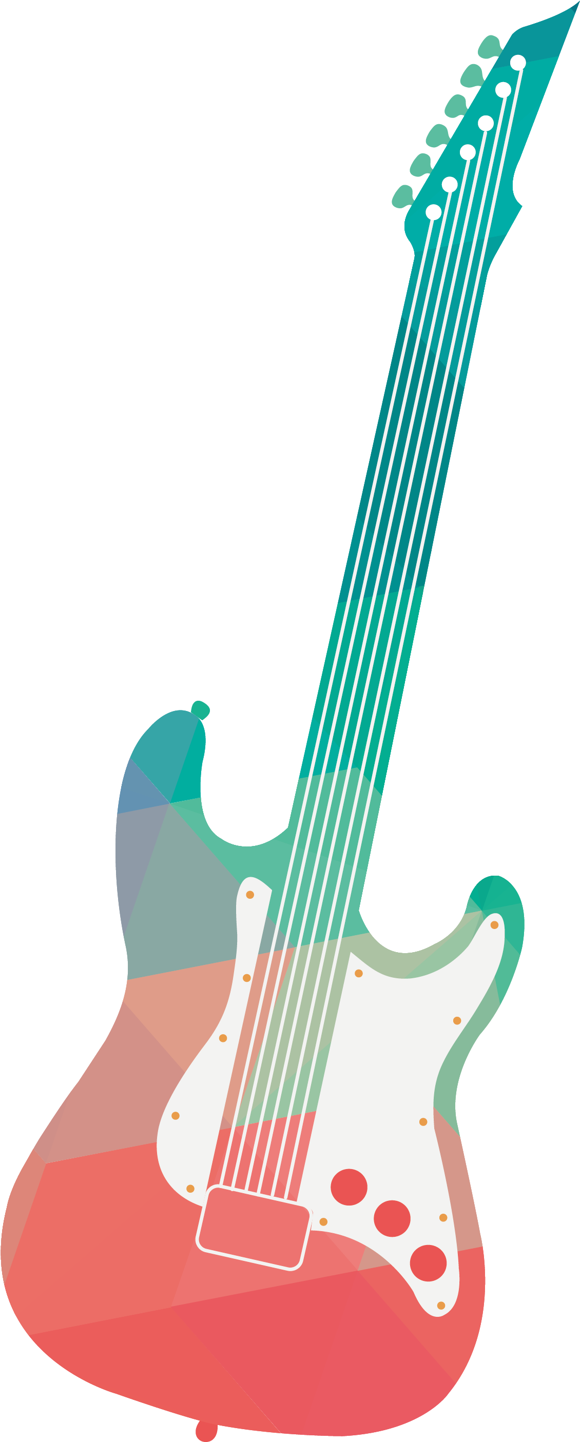 Fort Lauderdale Beach Electric Guitar - Fort Lauderdale Beach Electric Guitar (3941x4771)
