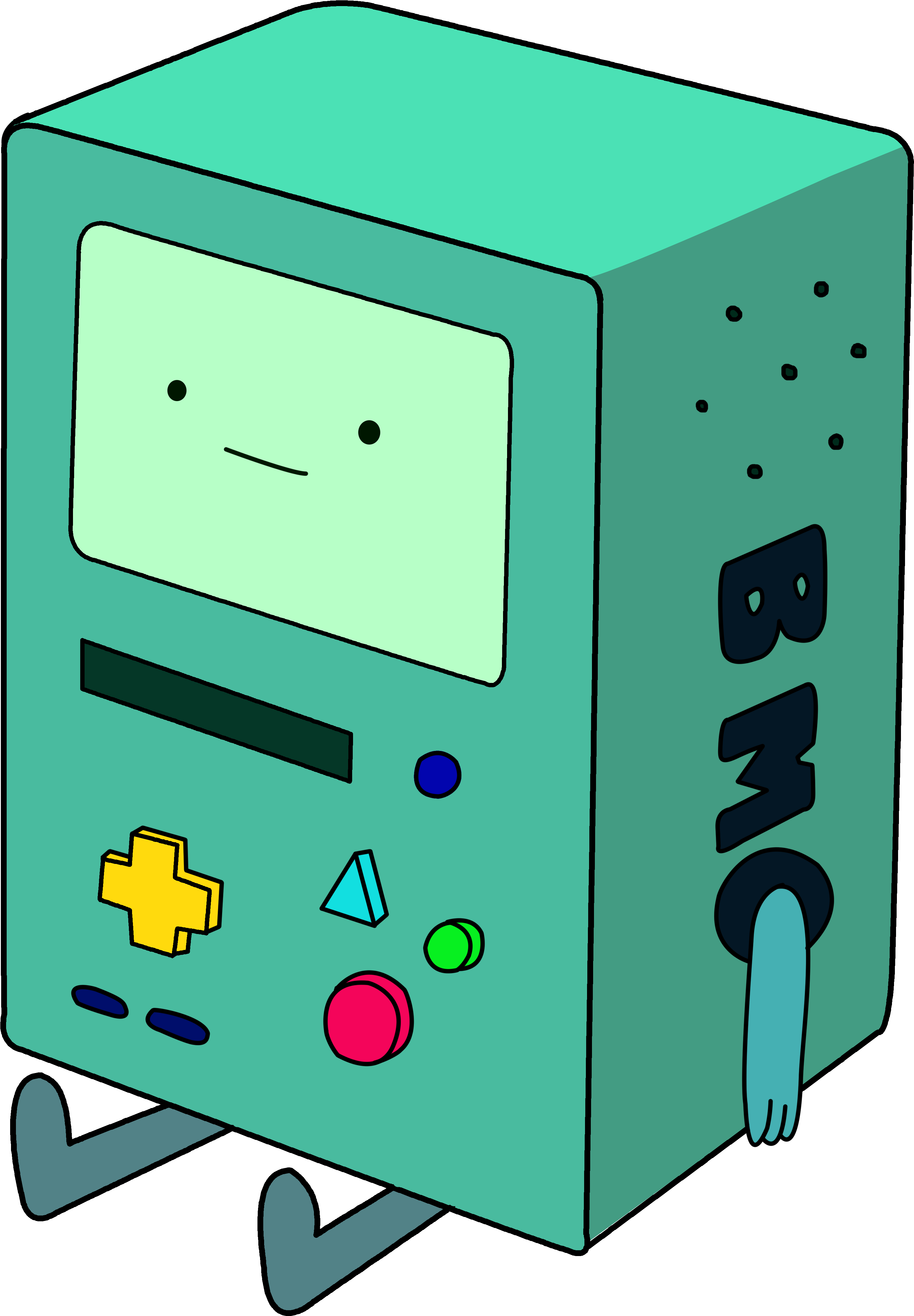 Http - //fc06 - Deviantart - Adventure Time By Blowingbomb-d4birt8 - Adventure Time Bmo Transparent (4000x5129)