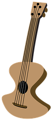 Clipart, Guitar, Music, Instrument - Music (501x340)