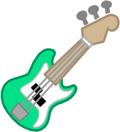 Bass Guitar Cutie Mark - Ness (500x500)