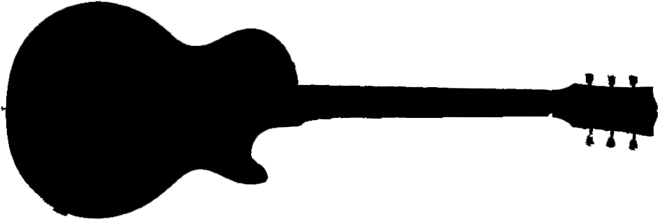 Jt Logo Final Les Paul Silhouette - Les Paul Custom Black Out (990x400)