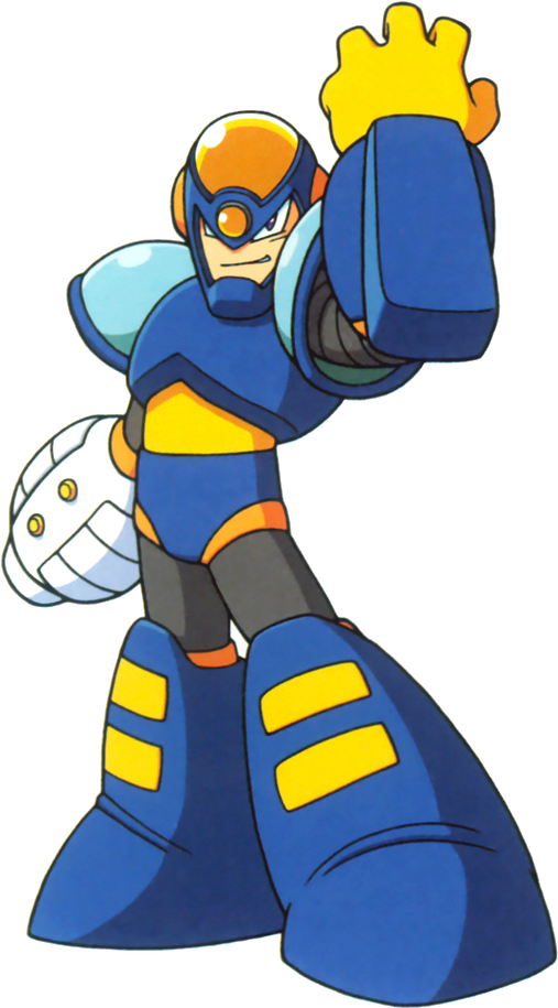 Clip Arts Related To - Rockman Complete Works Robot Masters (530x938)