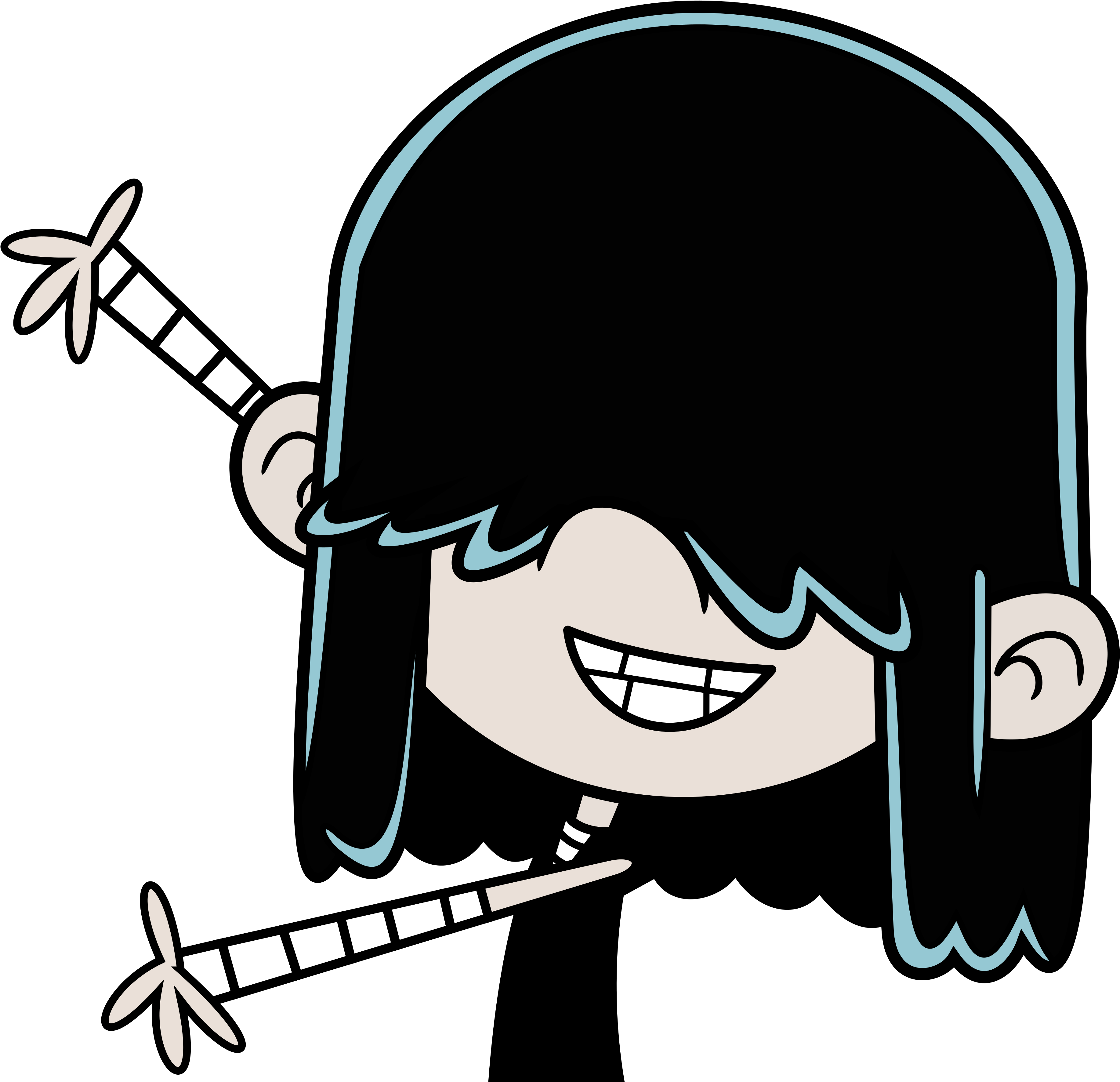 Lucy Loud Vector (4000x4000)