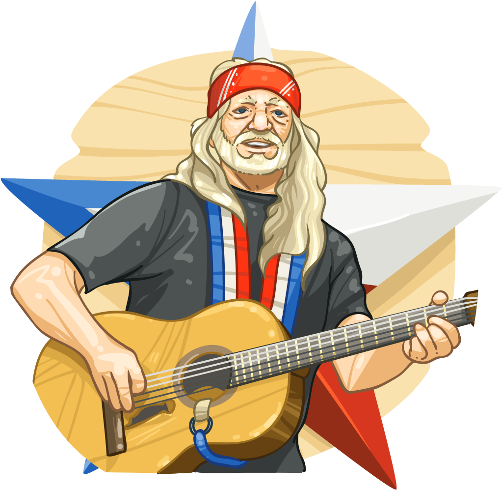 Unique Items Willie Nelson Png (1024x1024) Png Clipart Download