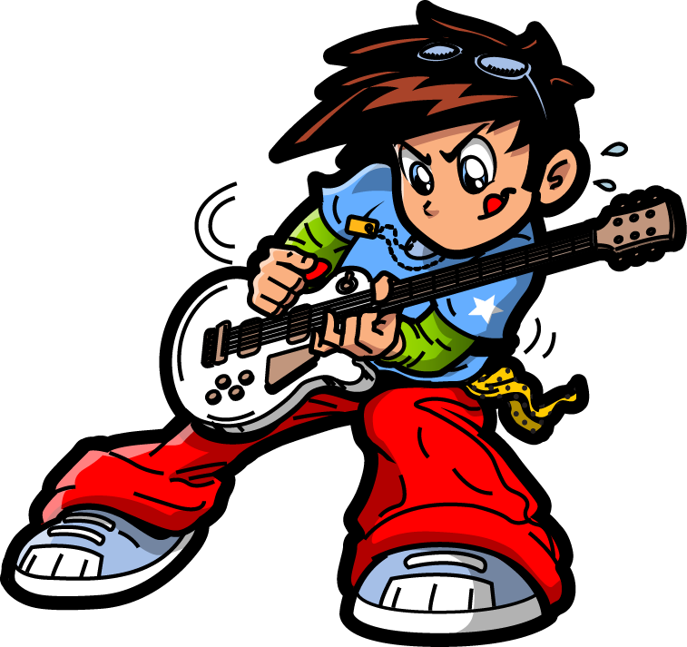 Rock Music Rockstar Clip Art - Rock Music Rockstar Clip Art.