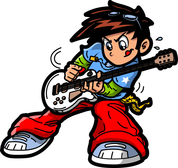 Rock Music Rockstar Clip Art - Rock Music Rockstar Clip Art (757x713)